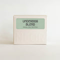 Box of Underdog Blend by Nine Lives Coffee Roasters on a white background